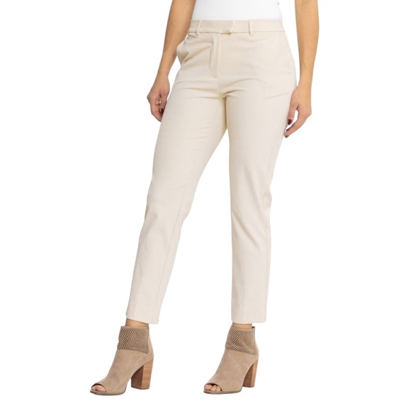G/FORE Pants - G/FORE women’s Luxe Stretch Twill Golf Pants beige tan Straight Leg